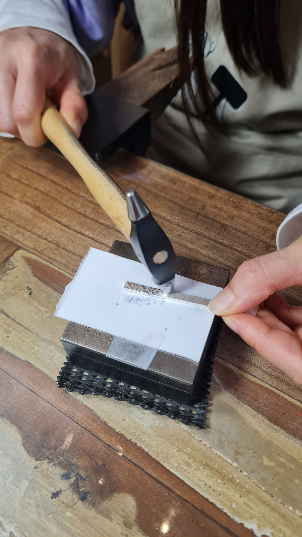 Pattern stamping